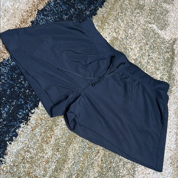 Z by Zella Athletic Shorts Women's XL Black Drawstring Comfort Waist NWOT - Picture 1 of 14